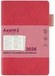 Щотижневик Axent 2026 Partner Soft Muse 125x195 мм 96 аркушів Рожевий (8527-26-1-A) - зображення 2