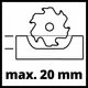 Фрезер ламельний акумуляторний Einhell X-Change TE-BJ 18 Li Solo (4350630) - изображение 10