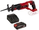 Шабельна ножівка аккумуляторна Einhell X-Change TE-AP 18/22 Li Kit 2.5 Aг (4326300K) - зображення 1