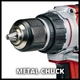 Шурупокрут акумуляторний Einhell Power X-Change TP-CD 18/60 Li BL - Solo (4514210) - изображение 2