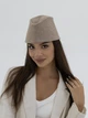Пилотка из кашемира D.Hats кофейного цвета - изображение 4