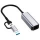 Сетевой адаптер ColorWay USB-A/USB-С 3.0 - RJ45 (CW-AD-CRG) - изображение 9