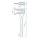 Колун кованый, 1000 г, ручка из фибергласса INTERTOOL HT-0274 - изображение 10