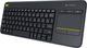 Klawiatura bezprzewodowa Logitech K400 Plus Wireless Black (920-007151) - obraz 2