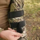 Налокотники Kiborg Cordura с системой быстрого сброса пиксель размер 18 х 13 см - изображение 8