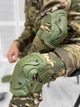 Комплект Налокотники + Наколенники с системой быстрого сброса олива - изображение 8
