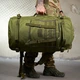 Тактический рюкзак-баул X-Tactical 50 л с системой крепления Molle и липучкой олива 65х45х20 см - изображение 1