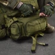 Рюкзак Silver Knight 55 л с 3 подсумками Cordura 1000D олива размер 50х32,5х34 см - изображение 4