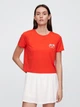 Спортивная футболка для фитнеса женская GAP 707336240 L Красная (1159843795) - изображение 1