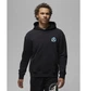 Бомбер мужской Jordan Flight Mvp Men's Fleece Pullover Hoodie S Чорний DV7592-010 - изображение 2