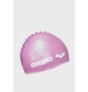 Шапка для плавания Arena Silicone Jr Cap OSFM рожевий, мультиколор 006360-903 - изображение 3