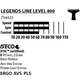 Теннисная ракетка Donic Legends 800 ONE SIZE Комбінований 754425 - изображение 4