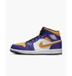 Кросівки чоловічі Jordan 1 Mid 45.5 Фіолетовий DQ8426-517 - зображення 2