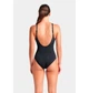 Купальник закрытый женский Arena Ripples Swimsuit U Back B 38 Чорний 009500-590 - изображение 4