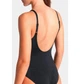 Купальник закрытый женский Arena Ripples Swimsuit U Back B 38 Чорний 009500-590 - изображение 6