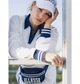 Кофта женские Ellesse Crocetta Cropped Sweatshirt XS Комбінований SGV20265-908 - изображение 3