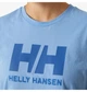 Футболка женская Helly Hansen Logo T-Shirt M Блакитний 34112-627 - изображение 5