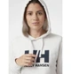 Кофта женские Helly Hansen W Hh Logo Hoodie M Білий 33978-823 - изображение 2