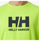 Футболка чоловіча Helly Hansen Logo T-Shirt L Салатовий 33979-395 - зображення 6