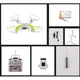 Игровой квадракоптер АТТОП ИД212 WIFI 720p Белый - изображение 2