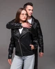 Куртка зі штучної шкіри R.A. Biker Jacket Black L чорна 1770-L - зображення 4