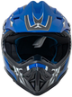 Kask Motocyklowy Enduro Niebieski rozmiar L (5903864984194) - obraz 3