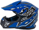Kask Motocyklowy Enduro Niebieski rozmiar S (5903864984217) - obraz 5