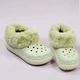 Утеплені черевики Furever Crush з хутром Crocs m8\w10 41-42 бежеві 208446-2Y2 - изображение 1