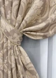 Комплект готових штор VR-Textil Льон Корона Марія № 1269ш Капучино з бежевим 100х270 см 2 шт (31-502) - зображення 5