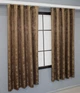 Комплект коротких штор VR-Textil Жакард Sultan № 876ш Коричневий 130х170 см 2 шт (35-0300) - зображення 3