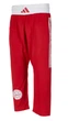 Штаны для кикбоксинга Adidas WAKO Full Contact | красные | Adidas ADIFCP01_PL 180 см - изображение 2