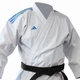 Кимоно для ката Adidas Shori с синими полосами на плечах | белый |Adidas K999ST размер 160 - изображение 8
