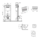 Комплект для ванной комнаты: подвесной унитаз Swan Ultra Quiet 520×360×320 + комплект инсталляции (QT16335180W48203) - изображение 2