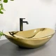 Умывальник (раковина) VBI TURIN GOLD GLOSSY накладной - изображение 1
