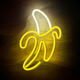 Dekoracyjny neon LED szyld Forever Light BANANA 28.5 x 19.6 cm (RTV100227) - obraz 2