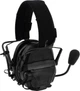Активні навушники Ops-Core AMP Communication Headset-Connectorized. NFMI. Верхній тримач. Black - зображення 1