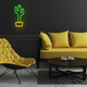 Декоративна неонова LED вивіска Forever Light CACTUS 14 x 33 см (RTV100211) - зображення 4