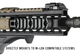 Планка Пикатинни Magpul Polymer 9 Slots M-Lok System - Black - изображение 6
