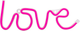 Dekoracyjny neon LED szyld Forever Light LOVE 35 x 13 cm (RTV100208) - obraz 1