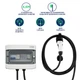 Зарядка для електромобіля 22квт 32а 3-фази type 2 (європейське авто) 8м power UACHARGER, CHC-PW222223-21-8 - зображення 7