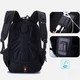 Рюкзак міський SwissGear 36-55 літрів Чорний - зображення 6
