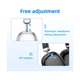 Наушники беспроводные полноразмерные HOCO W35 Max Joy BT5.3 поддержка TF AUX Silver - изображение 4