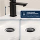 Змішувач для раковини Grohe QuickFix Dice M-Size 1018322430 з донним клапаном - изображение 8