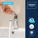 Змішувач для раковини Grohe QuickFix Dice S-Size 1018570000 з донним клапаном - изображение 6
