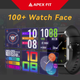 Смарт часы женские Apex Fit M03 Gold (звонки, пульсометр, оксиметр) - изображение 9