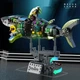 Конструктор акула мегалодон Shark Technic Monster на 747 деталей (554) - изображение 4