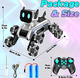 Робот собака восьмиколісний трюковий Stunt eight-wheel robot dog - зображення 8