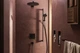 Наружная часть смесителя скрытого монтажа для душа Hansgrohe Ecostat Comfort E 33711670 - изображение 9