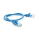 Патч-корд литой RITAR, CCA, UTP, RJ45, Cat.5e, 0,5m, синий PCR-CCA/0.5Be - изображение 1