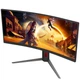 TFT 34' AOC CU34G4, WQHD, VA, вигн., 180Гц, 2хHDMI, DP, HAS, Pivot, чорно-червоний - изображение 3